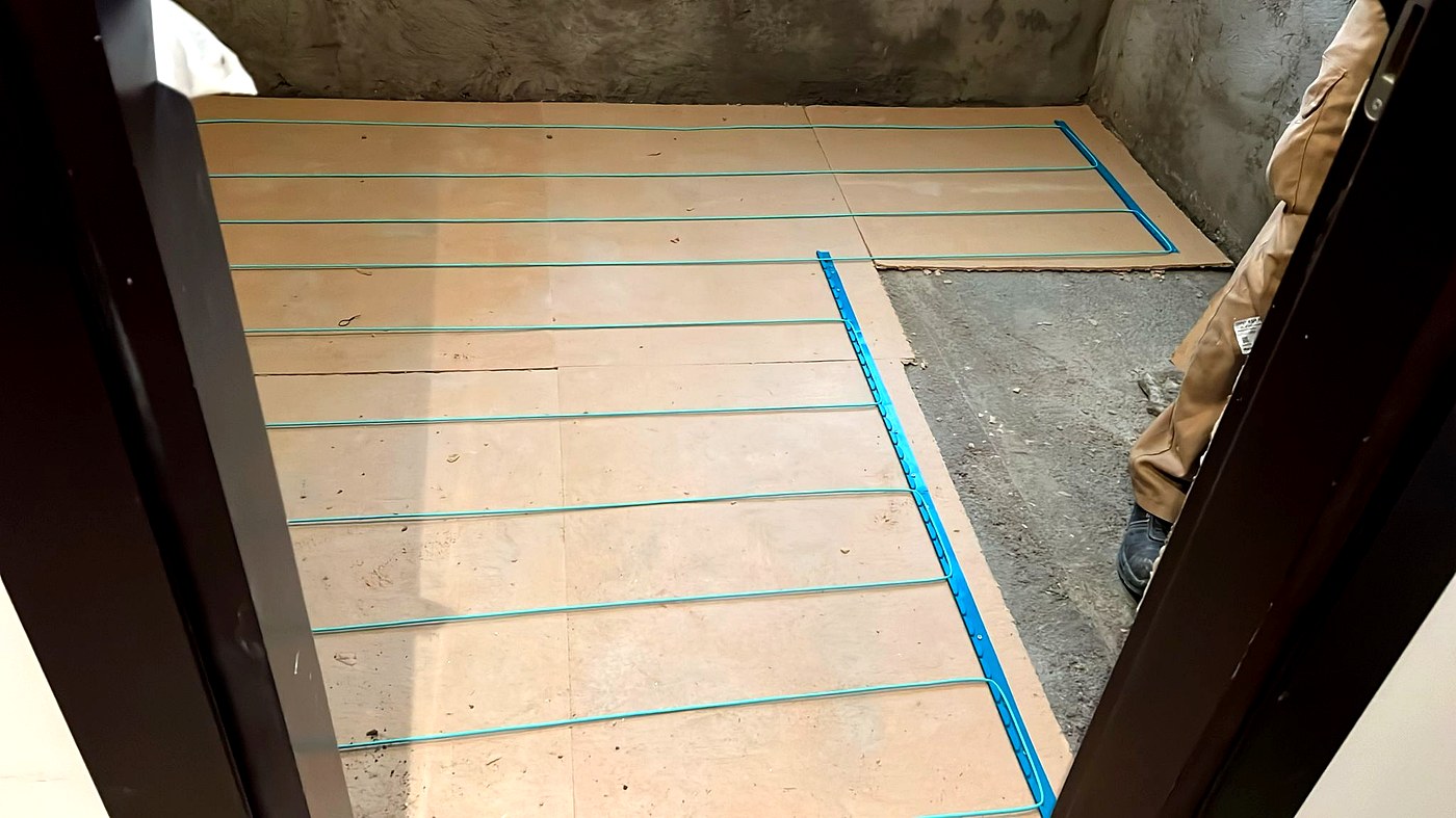 Suelo radiante el&eacute;ctrico